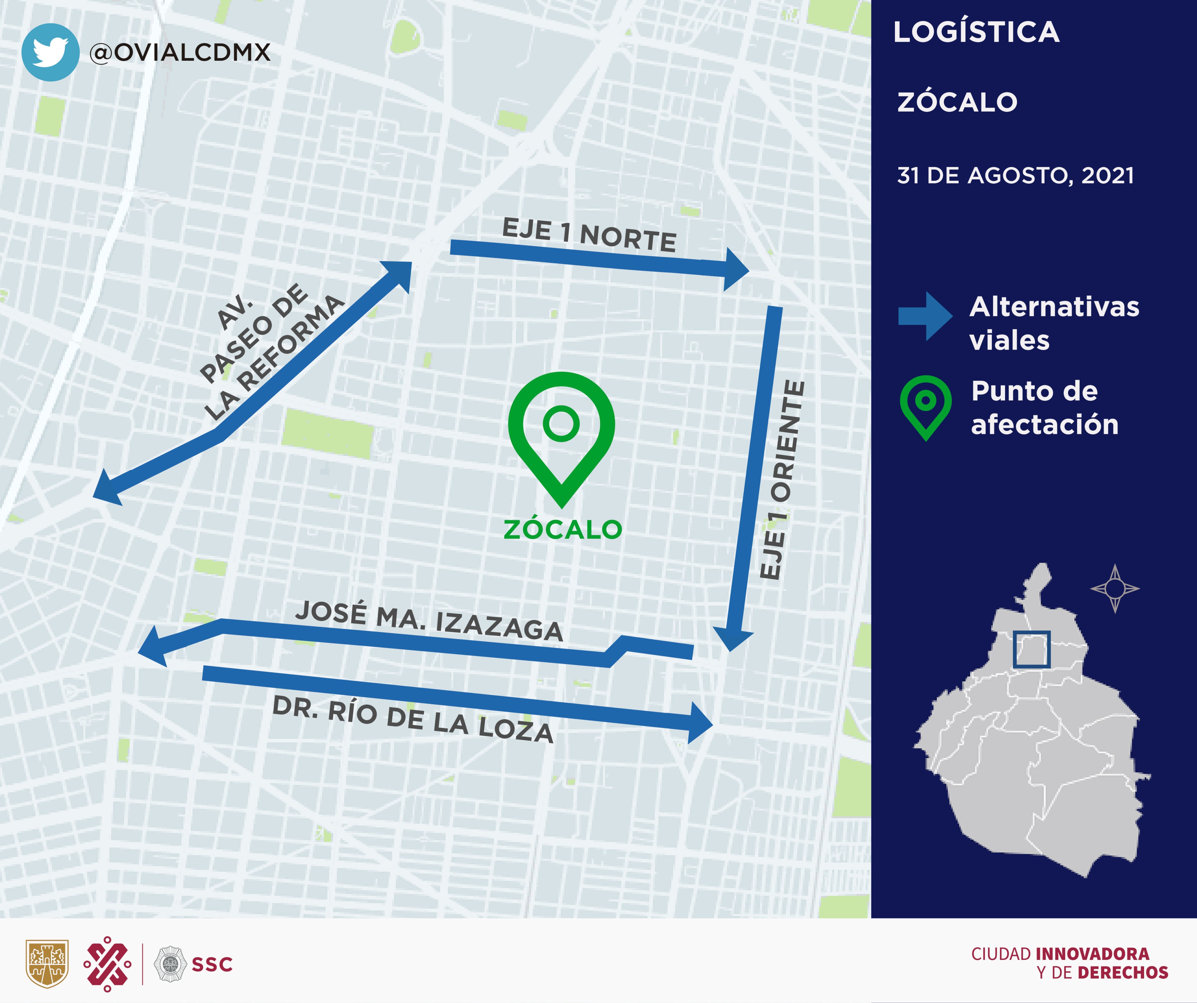 Alternativas viales en CDMX