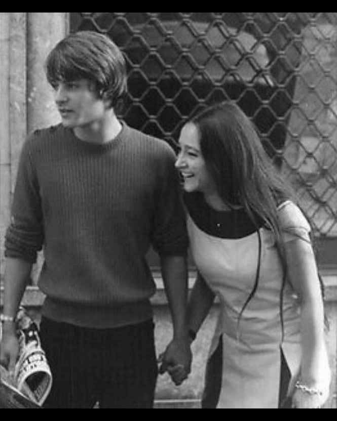 Olivia Hussey y Leonard Whiting, actores de la película 'Romeo y Julieta'