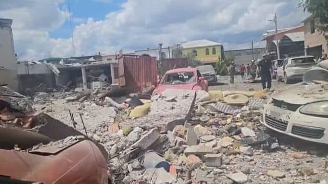 Explosión en casa de Módulo 2000, en Reynosa, Tamulipas