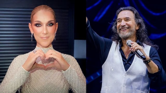 Marco Antonio Solís  y Céline Dion