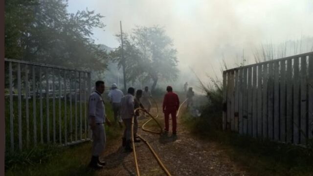 Lugar de la explosión