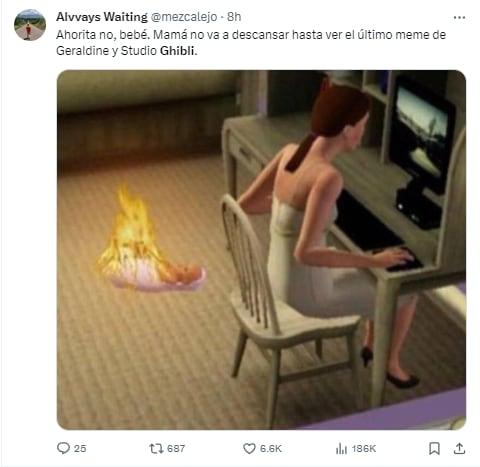 Memes de Geraldine Fernández, diseñadora que no trabajó para Studio Ghibli en El niño y la garza