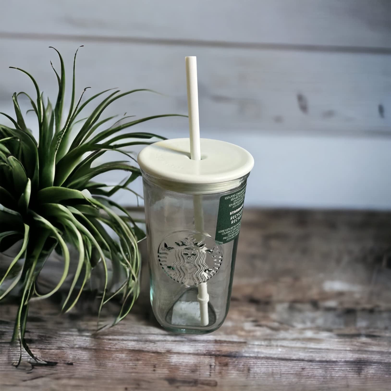 Vaso de vidrio de Starbucks