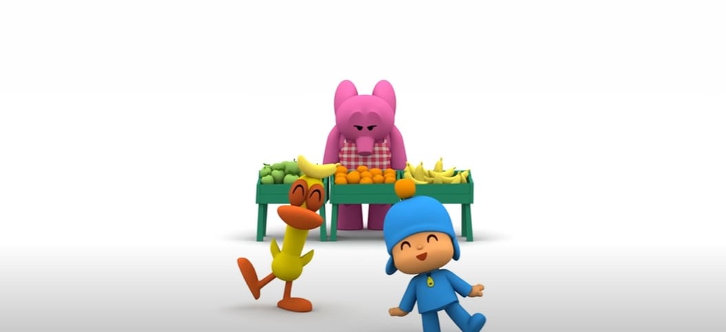 Día de ir de compras con Pocoyó