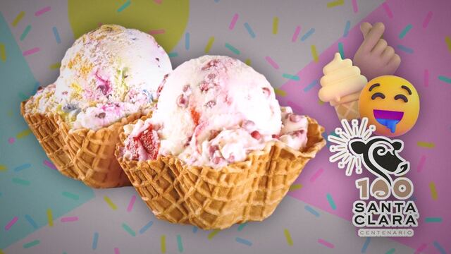 helado gratis, 100 años de Santa Clara