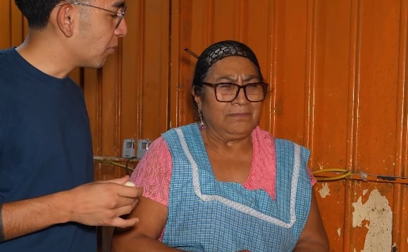 La garnachera Ceci reacciona ante dichos de Zahie Téllez en MasterChef Celebrity 2025.