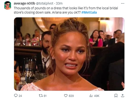 Memes de la Met Gala 2024