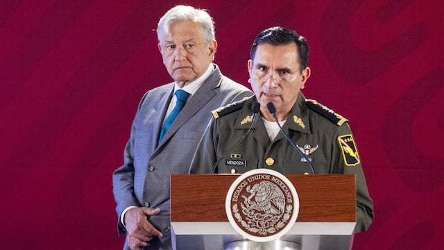 El general Homero Mendoza