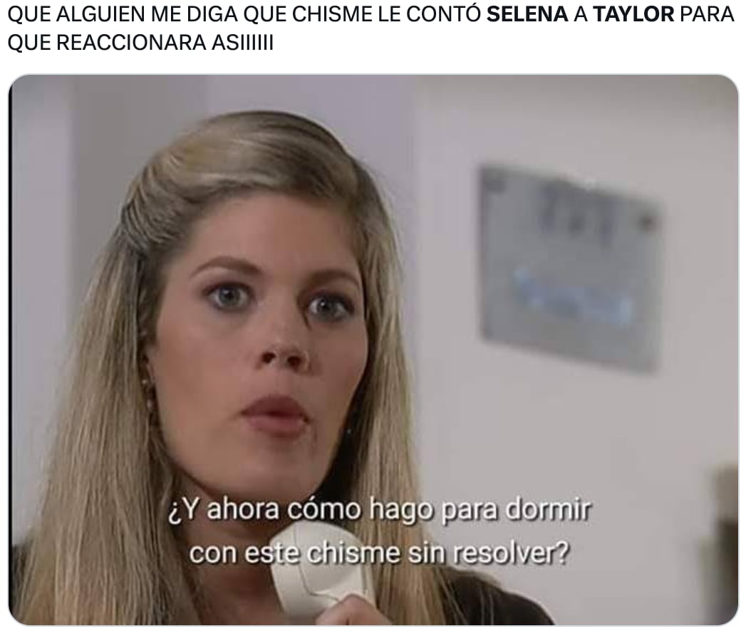 Memes del chisme que Selena Gómez le contó a Taylor Swift sobre Kylie Jenner y Timothée Chalamet