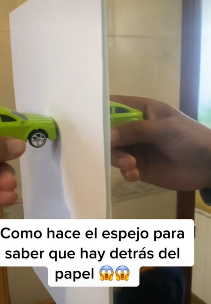 ¿Ver objetos ocultos a través de espejos?, tendencia en TikTok