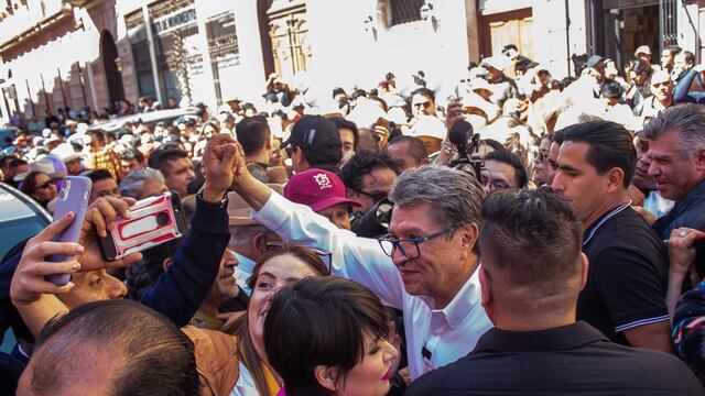 Ricardo Monreal Ávila encabezó la reunión informativa en la Plaza Miguel Auza de Zacatecas, en donde se dijo que se esta cerca de la Presidencia de la República.