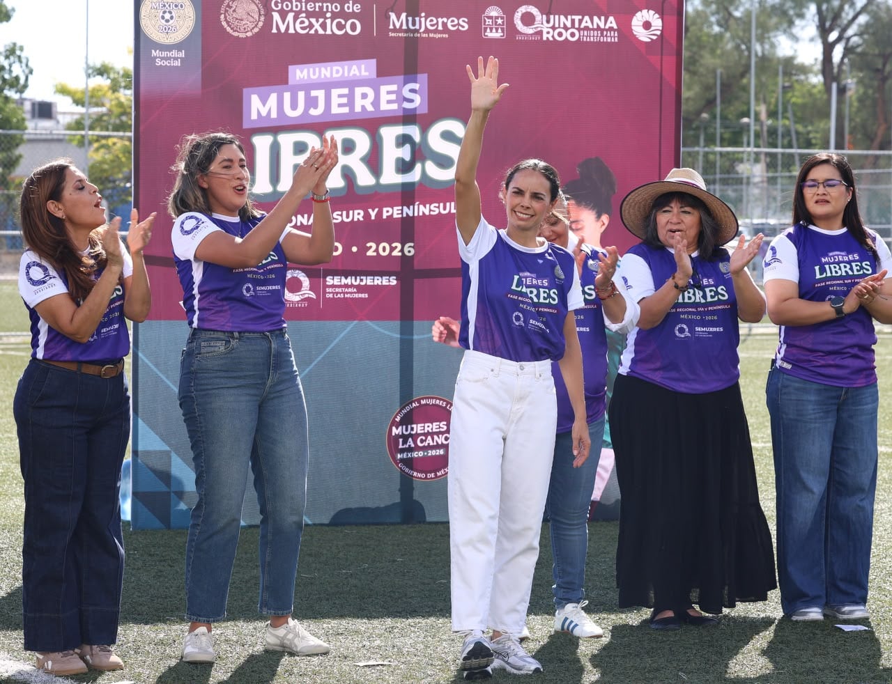 Cancún recibe el Mundial “Mujeres LIBRES”.