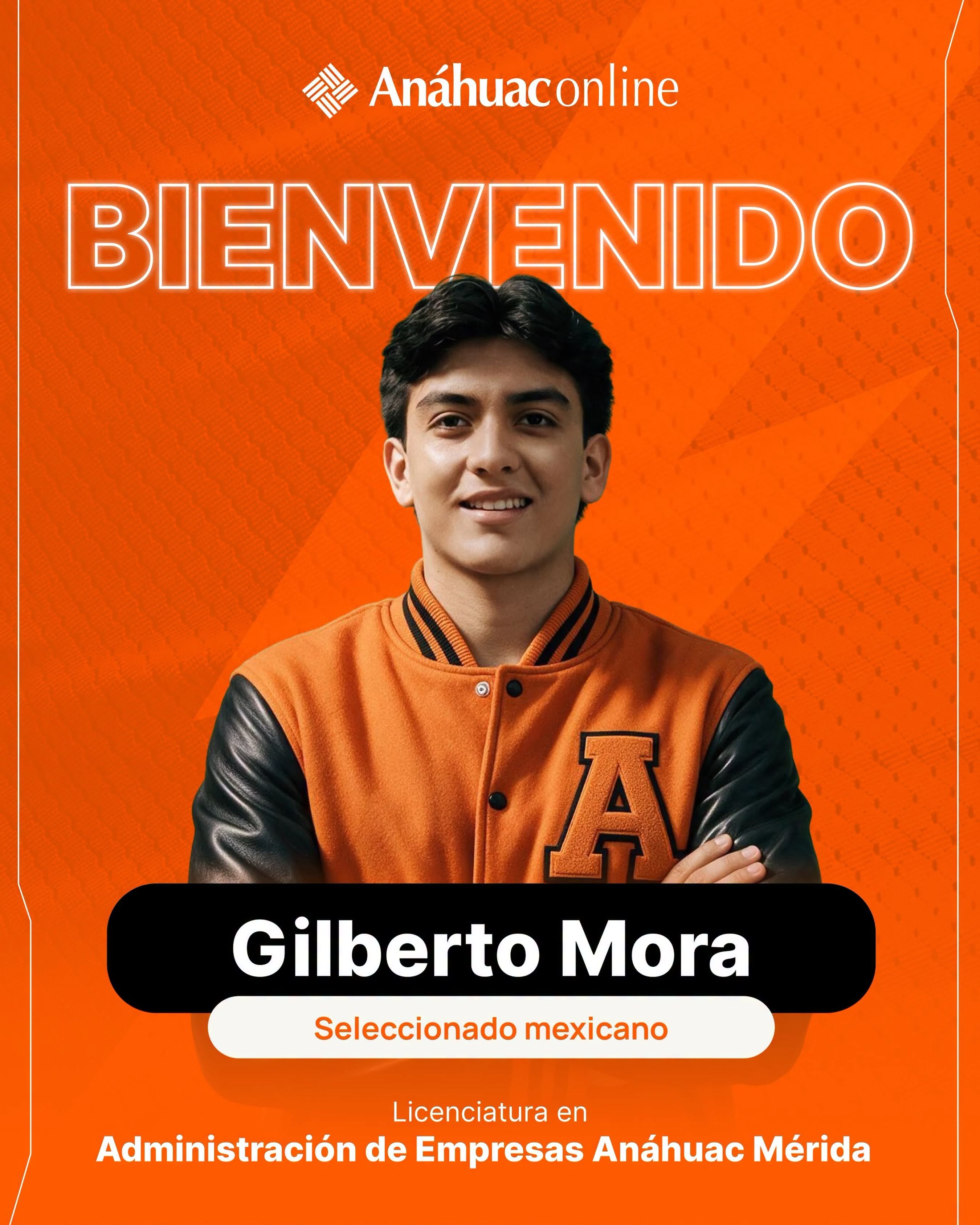 Gilberto Mora estudiará Administración de Empresas