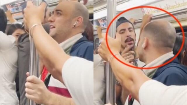 Un argentino se queja del "olor a gente" del Metro de la CDMX y provoca pelea