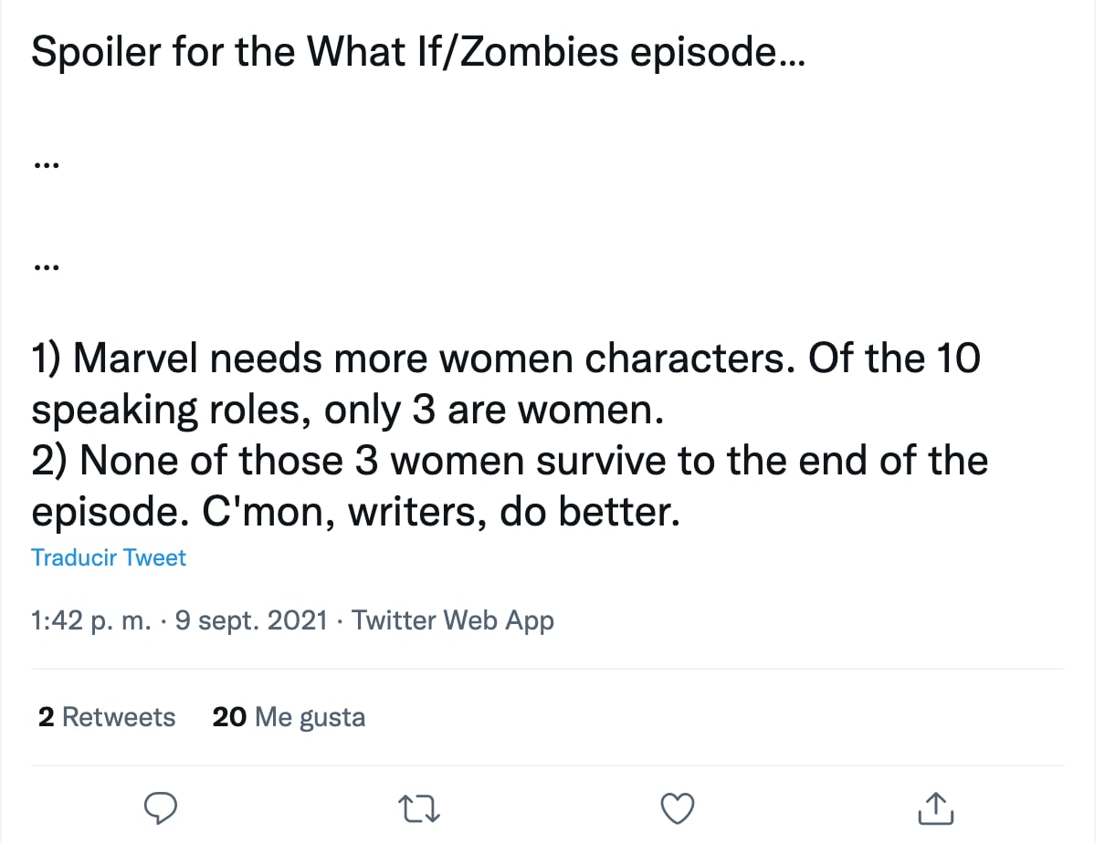 Criticas al último episodio de 'What If...?'