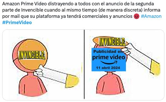 Amazon Prime Video incluirá publicidad y este será el costo si no la quieres