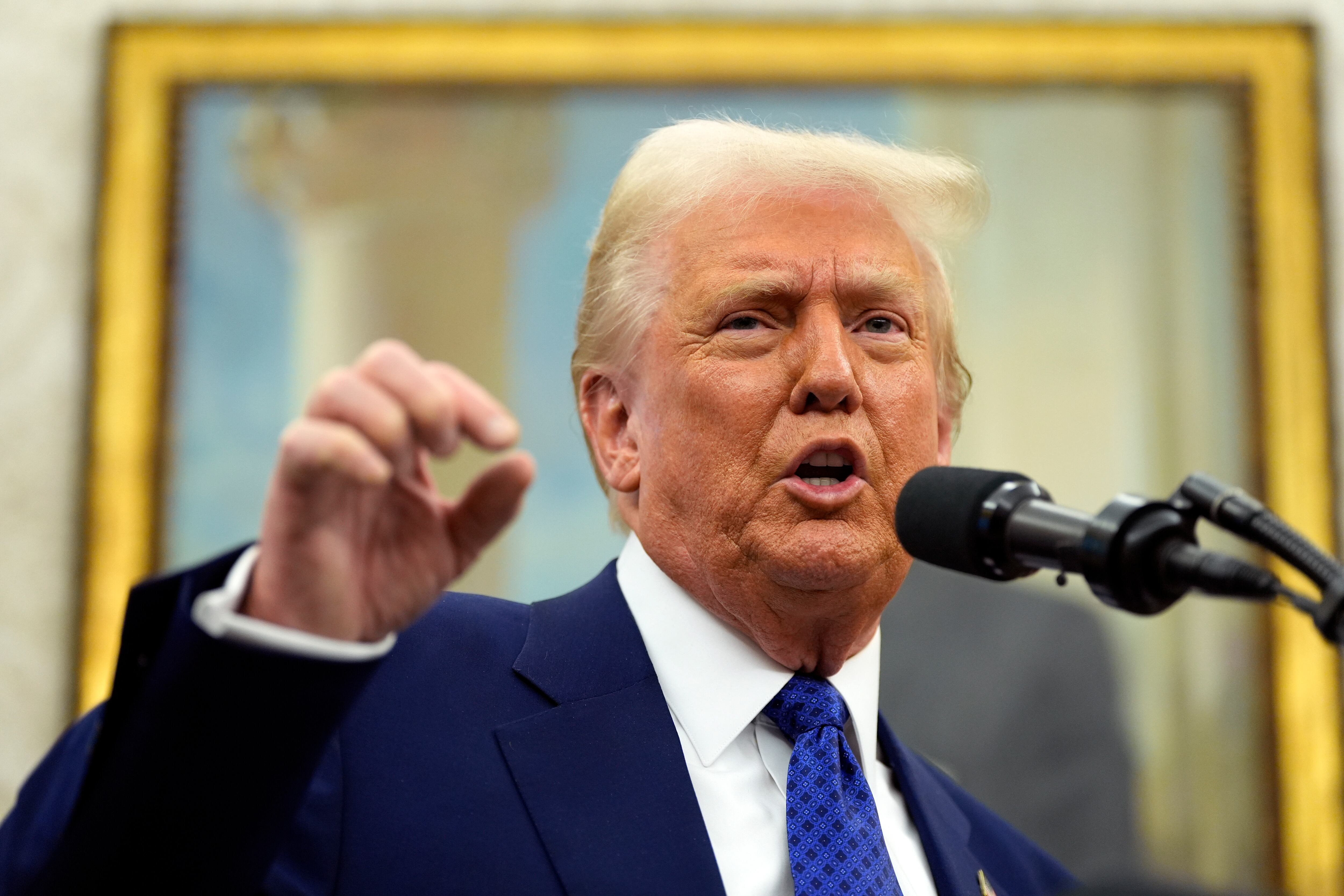 Donald Trump acusa que la inflación en Estados Unidos no sería su culpa.