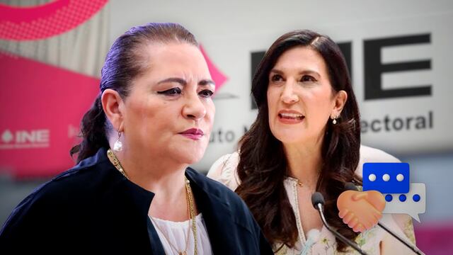Kenia López Rabadán aseguró que el “INE tiene las puertas abiertas” tras reunión con Guadalupe Taddei Zavala