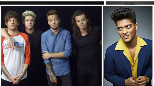 One Direction / Bruno Mars