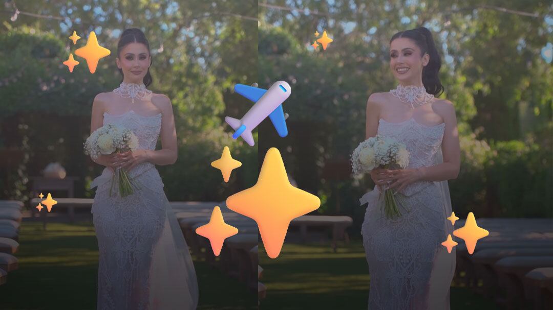 El vestido de novia de Lupita Villalobos para su boda con Juan Luis viajó de Monterrey a España