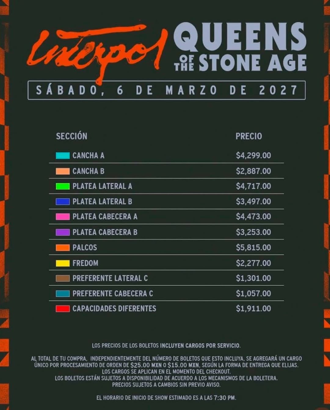 Máynez lleva ante Profeco queja por boletos de Interpol y Queens of the Stone Age