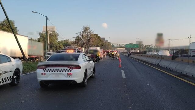 Accidente en autopista México-Querétaro
