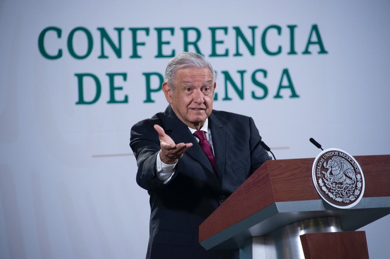 AMLO en conferencia mañanera