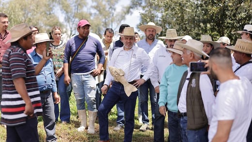 Alfredo Ramírez Bedolla encabeza rescate del lago de Pátzcuaro tras años de sequía
