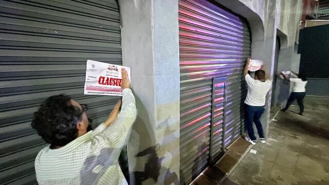 Gobierno de Abelina López clausura 5 bares