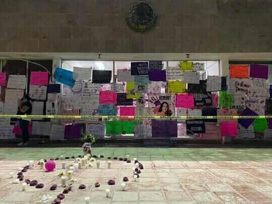 Protesta por justicia para Ilse Ivonne Llanas Ramos