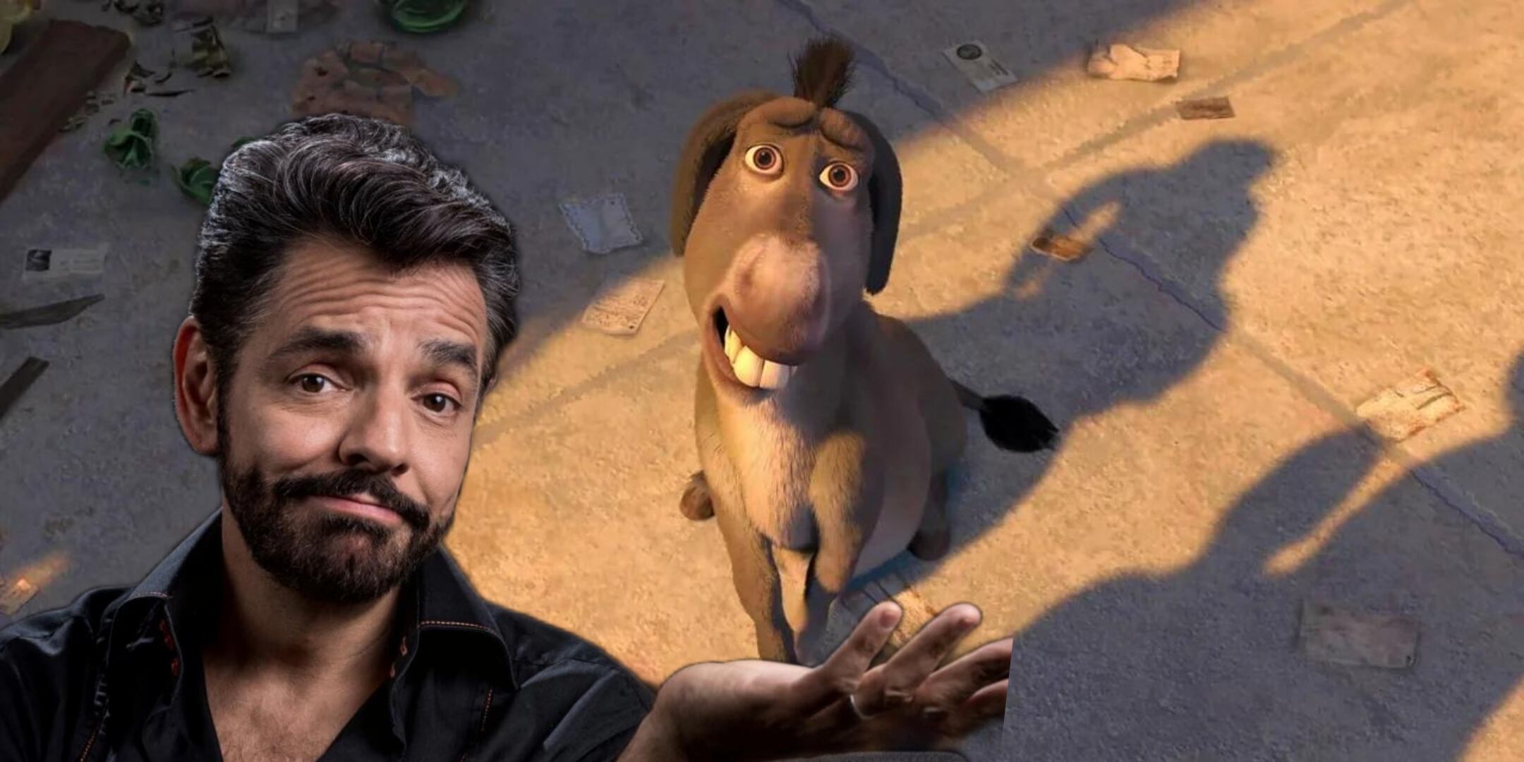 Eugenio Derbez podría no hacer el doblaje de Burro en Shrek 5
