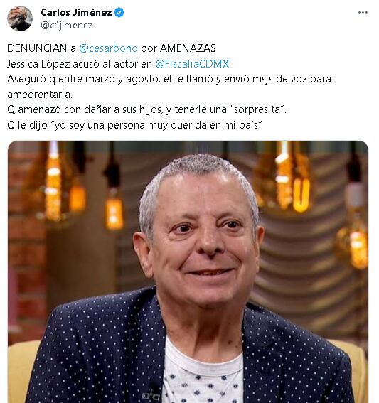 Inquilina que le debe la renta a César Bono, ahora lo acusa de amenazarla.