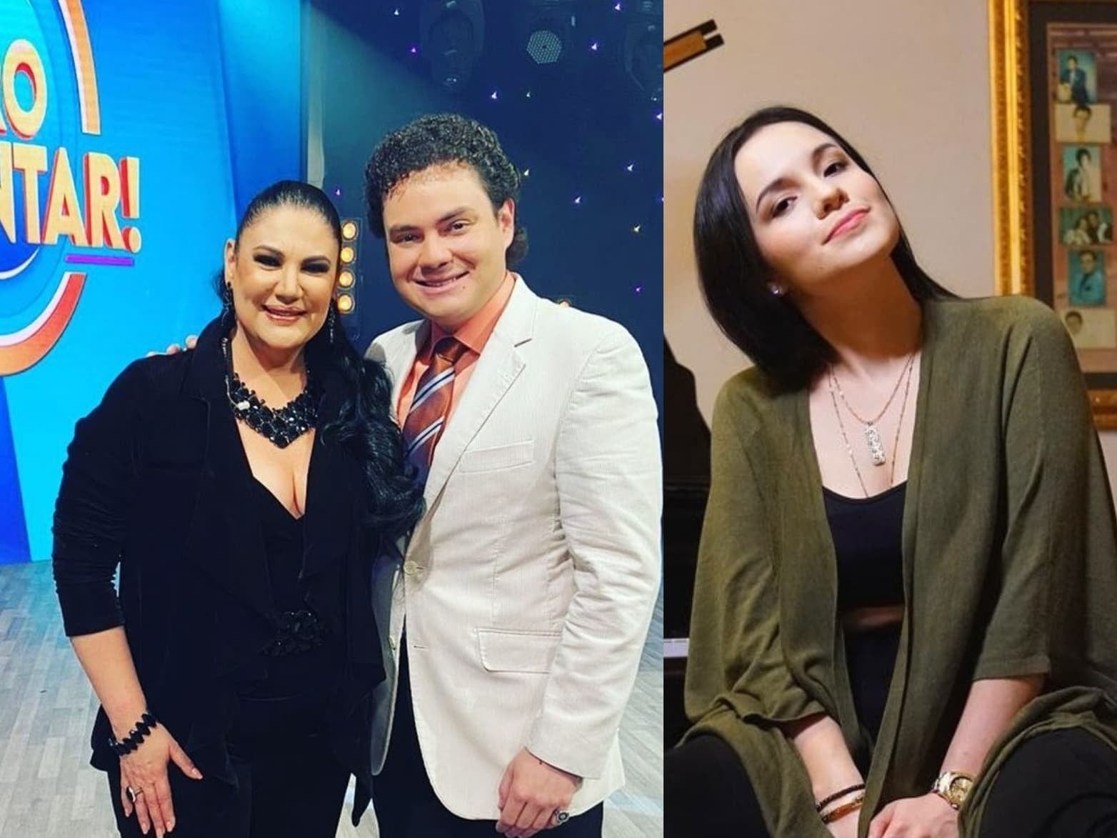 Alejandra Ávalos, Manuel José y Sara Sosa.