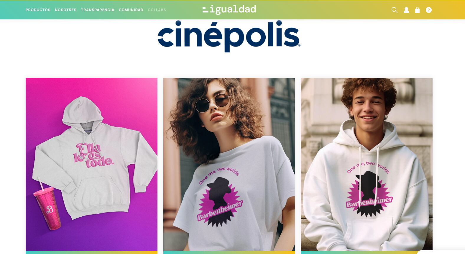Cinépolis lanza su nueva línea de ropa y aquí la puedes conseguir