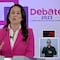 Segundo debate: Delfina Gómez dice que el Estado de México será un centro logístico, pero Alejandra del Moral le recordó la realidad