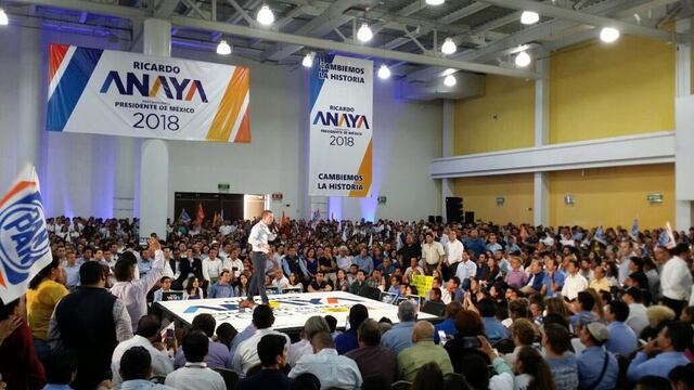 Ricardo Anaya en Mazatlán.