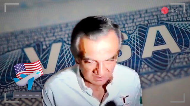 Américo Villarreal dice tener visa vigente