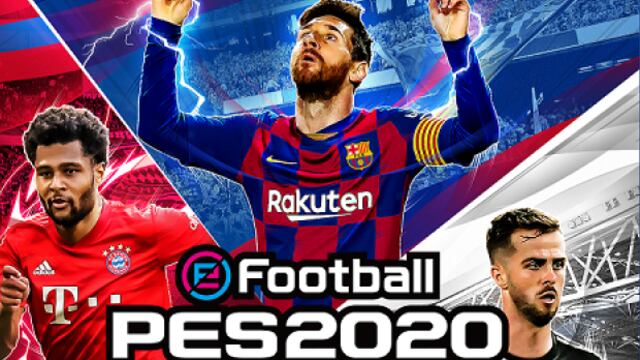 Portada oficial de PES 2020