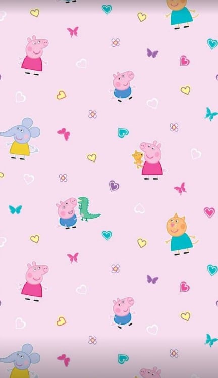 Fondos Peppa Pig de San Valentín