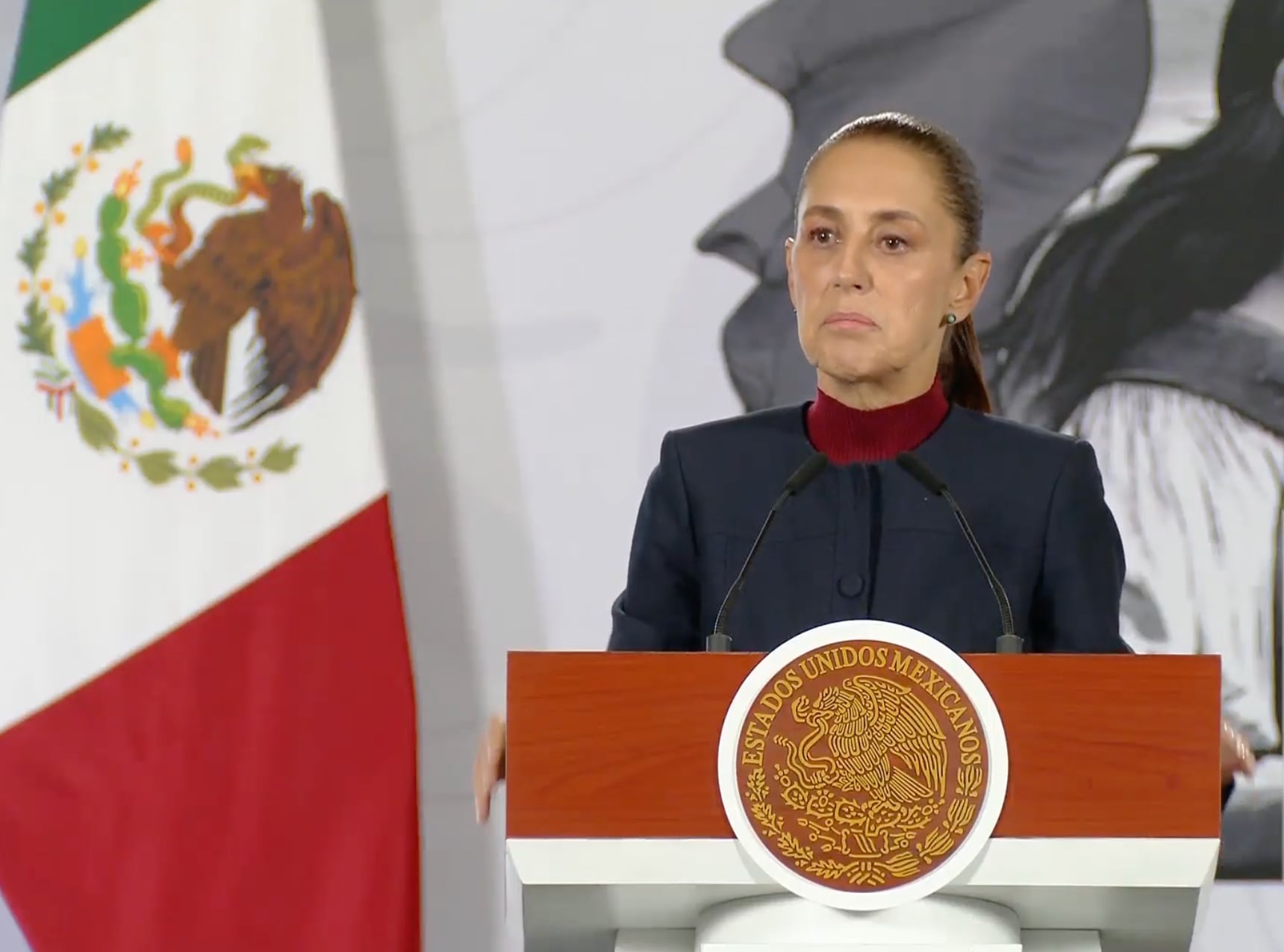 Claudia Sheinbaum niega lista negra de medios difundido en Derecho de Réplica