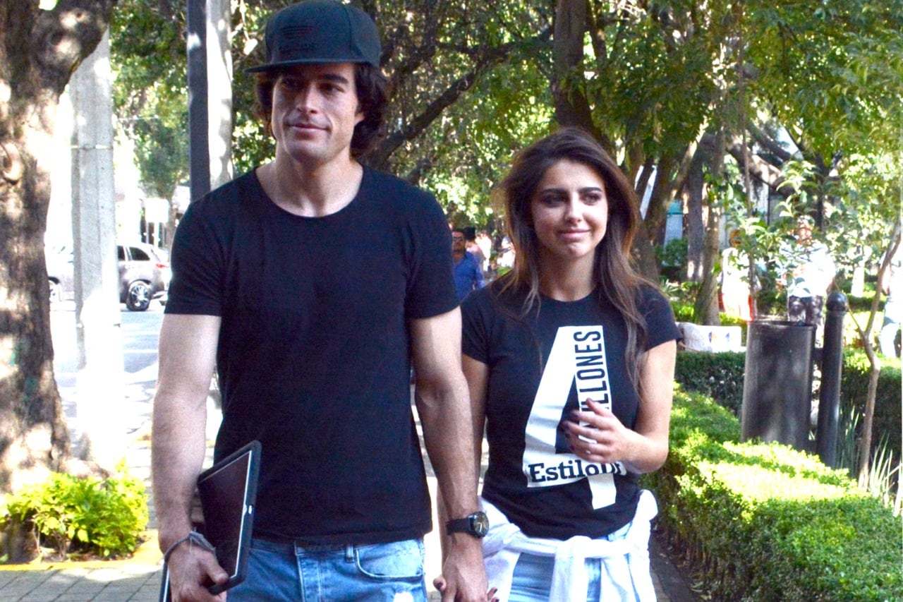 Danilo Carrera y Michelle Renaud.