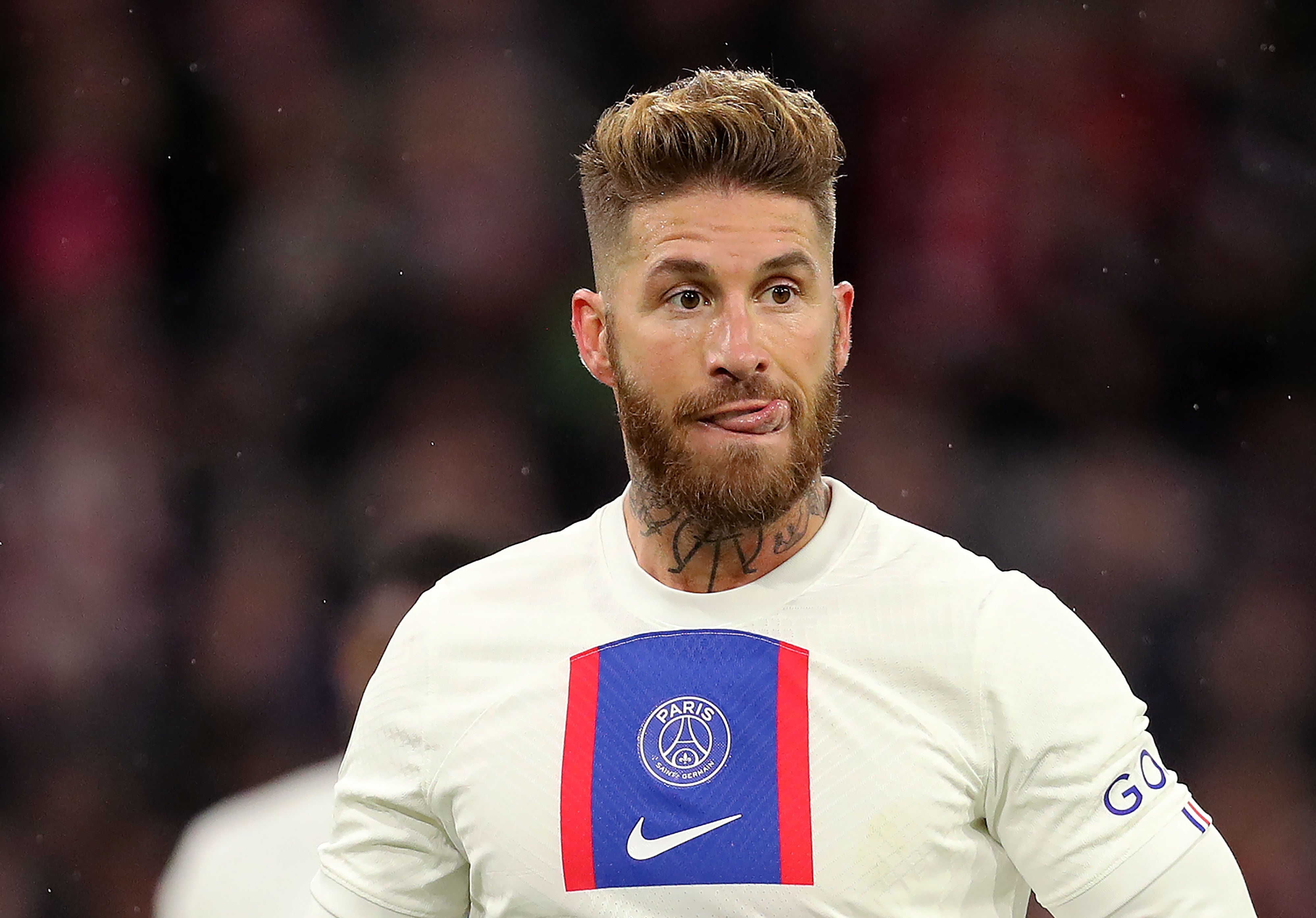 Sergio Ramos con la PSG