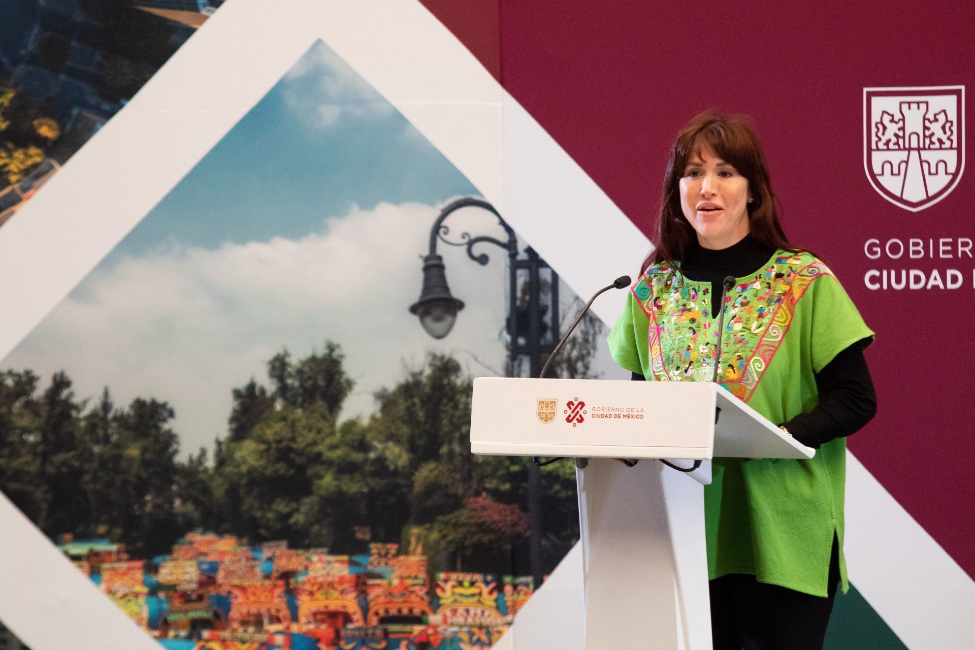 Paola Félix Díaz, secretaria de Turismo de la CDMX