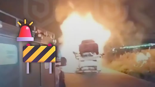 Incendio de tráiler afecta Autopista México–Querétaro en Soyaniquilpan de Juárez