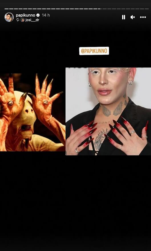 Kunno comparte los mejores memes que le hicieron a su look.