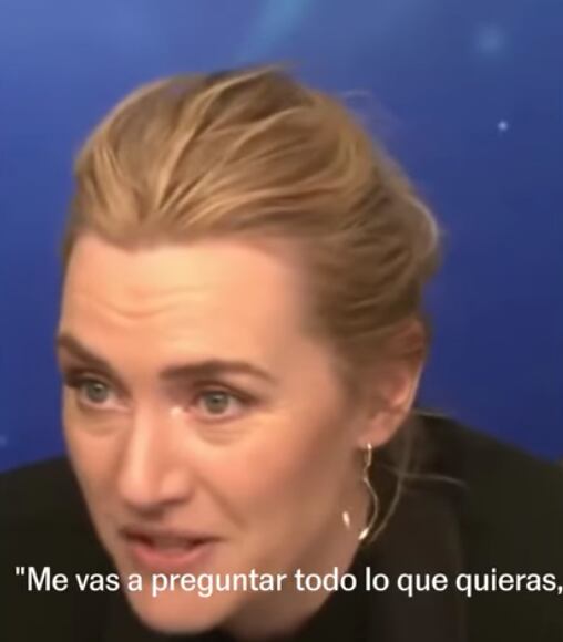 Kate Winslet calma a periodista