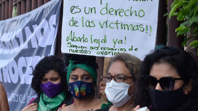 Protesta por el acceso al aborto