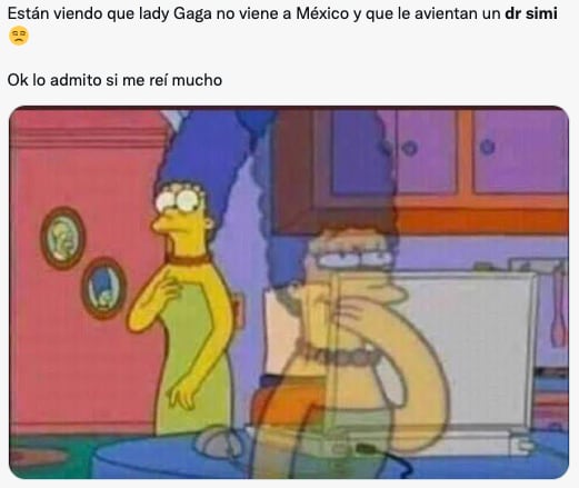 memes de Lady Gaga y el Dr. Simi