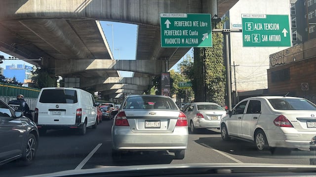 Bloqueo en Periférico hoy 10 de febrero