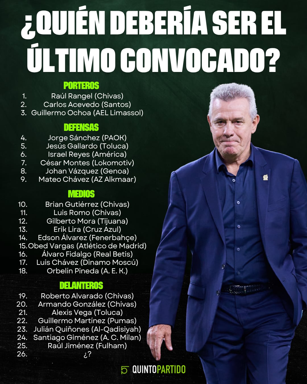 ¿Marcel Ruiz o Berterame? La decisión que sacude la lista de México para 2026.